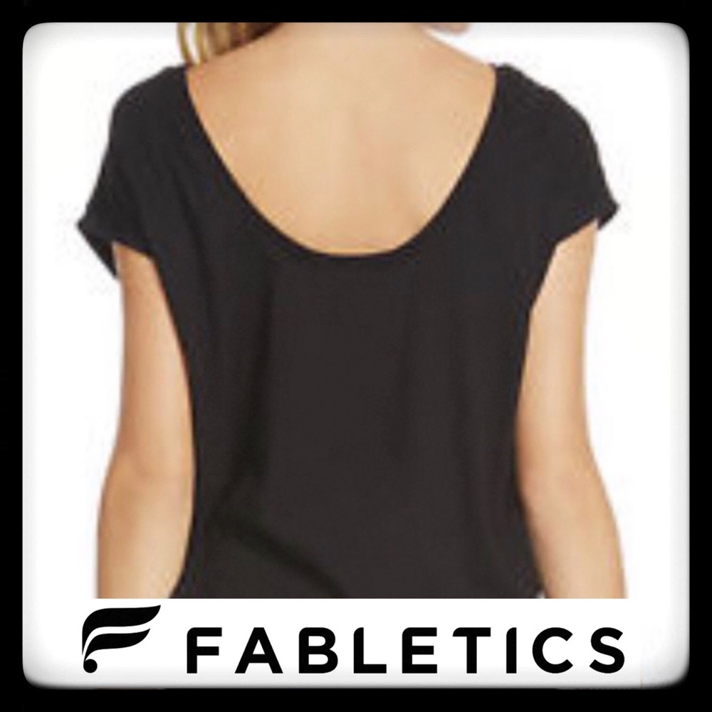 Fabletics Boxy Tee (black)